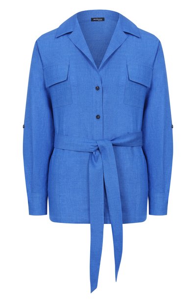 Женская льняная рубашка KITON, арт. D57418H09632