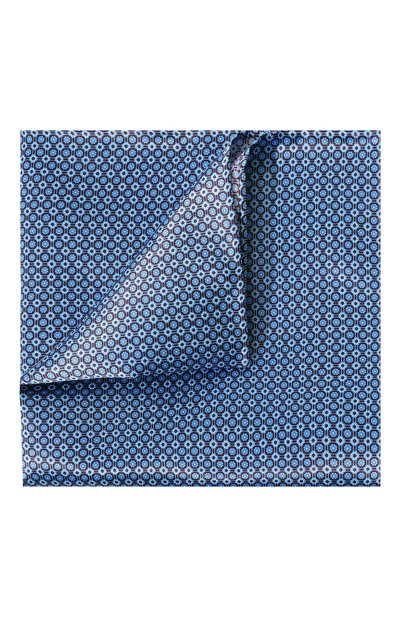 Комплект из галстука и платка STEFANO RICCI голубого цвета по цене 49950 руб., арт. DX/47007, фото 5 Комплект из галстука и платка STEFANO RICCI, арт. DX/47007, фото 5