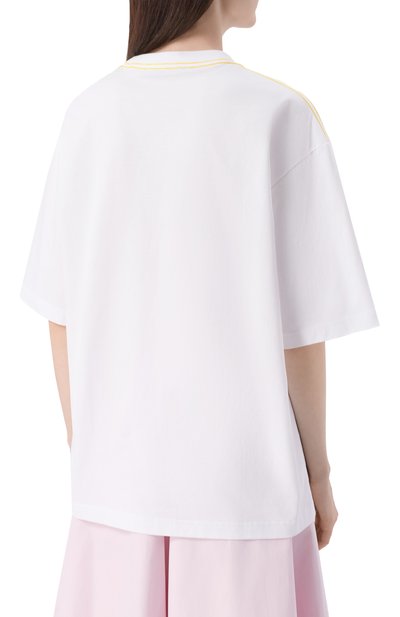 Хлопковая футболка JACQUEMUS, арт. 26ETSU00321/AJ00285, фото 4