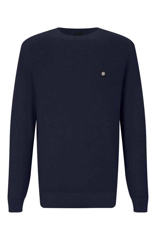 Хлопковый джемпер BOSS 50555124 Синий 50555124
