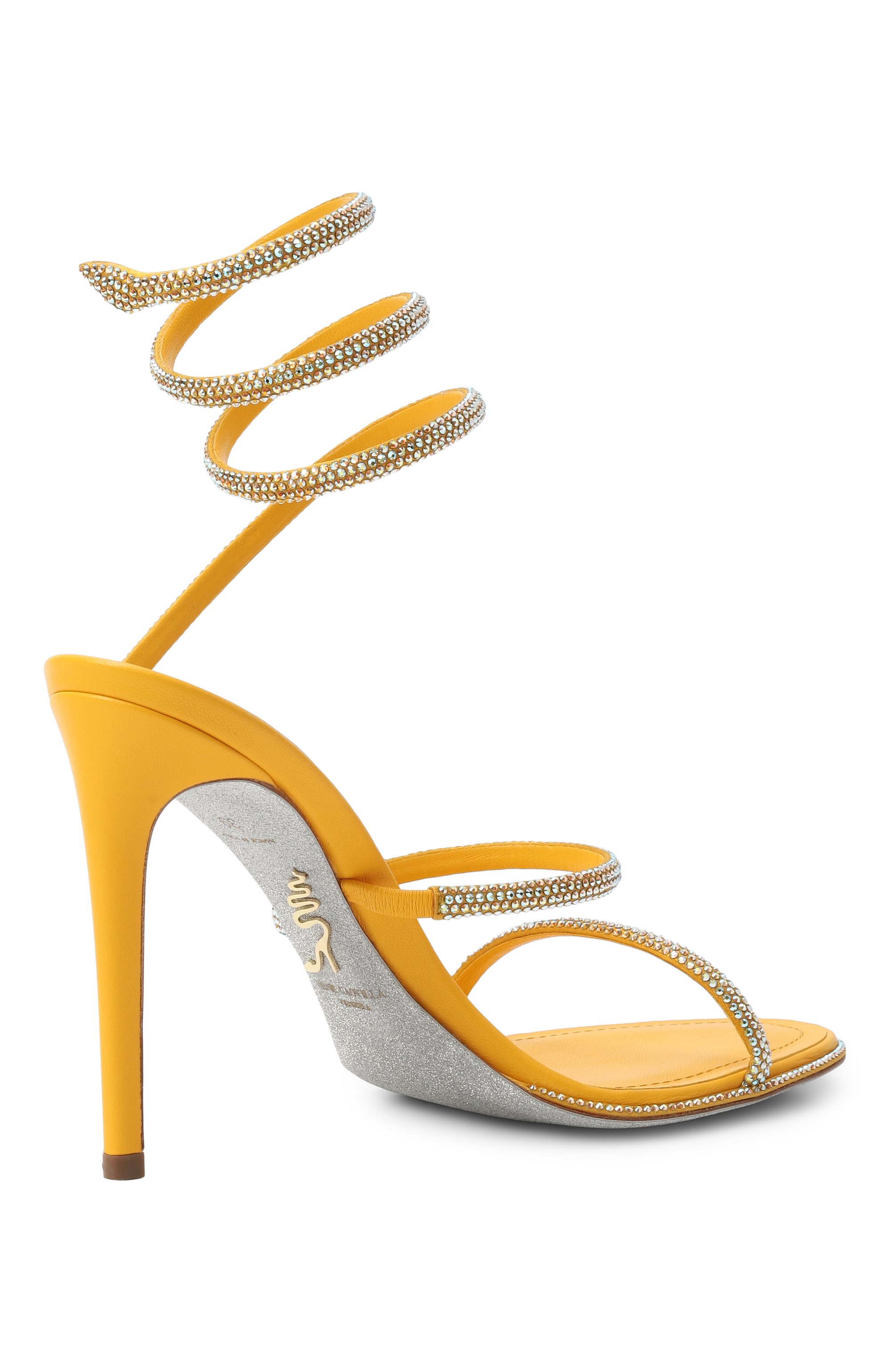 Текстильные босоножки cleo 105 RENE CAOVILLA, арт. C12538-105/R001, фото 5