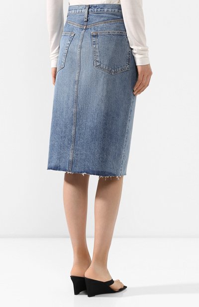 Джинсовая юбка RAG AND BONE, арт. WDD19H1B06S6JD, фото 4