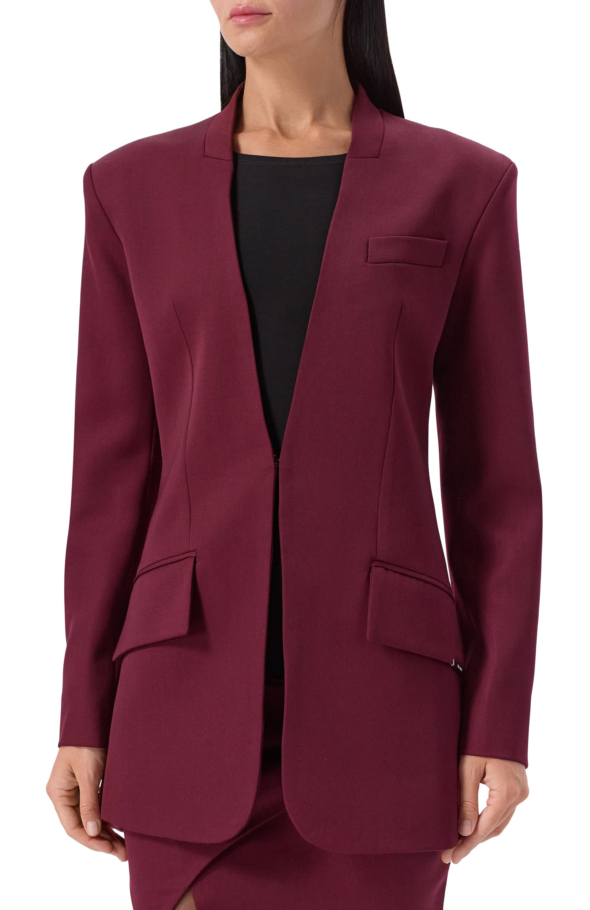 Шерстяной жакет THE ATTICO, арт. 251WCG00087/WWW065AA, фото 3