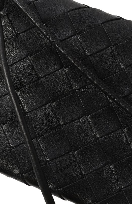 Кожаный кошелек Bottega Veneta 708586/VCPP3 Чёрный  708586/VCPP3 Фото 3