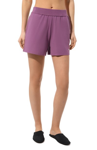 Шорты HUGO сиреневого цвета по цене 5980 руб., арт. 50490596, фото 3 Шорты HUGO, арт. 50490596, фото 3