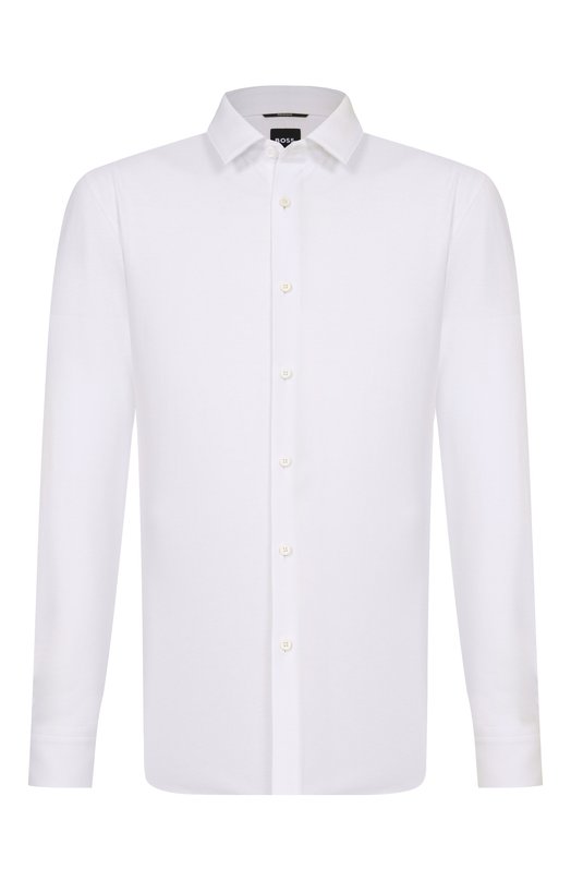 Хлопковая сорочка BOSS 50474283 Белый 50474283