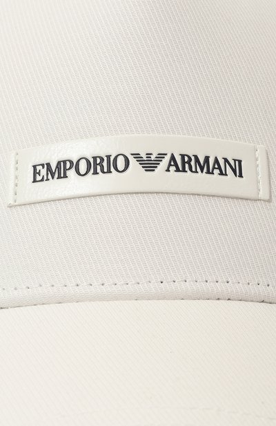 Хлопковая бейсболка EMPORIO ARMANI, арт. 627921/CC991, фото 3