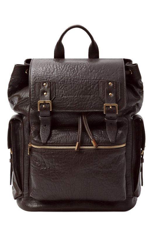 Рюкзак Brunello Cucinelli MBEHBU356 Коричневый MBEHBU356