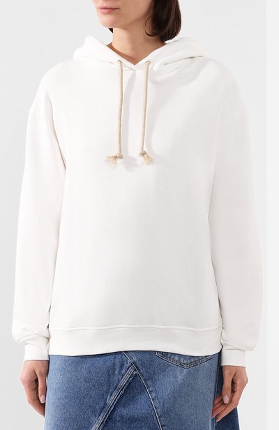 Хлопковое худи ACNE STUDIOS, арт. AI0043/W, фото 3
