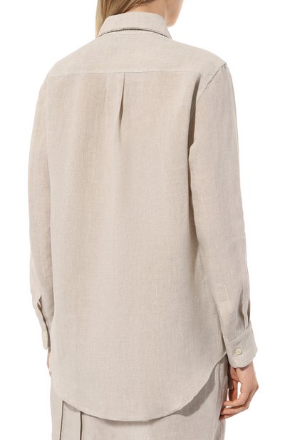 Льняная рубашка FORTE DEI MARMI COUTURE, арт. 24SF1106-C, фото 4