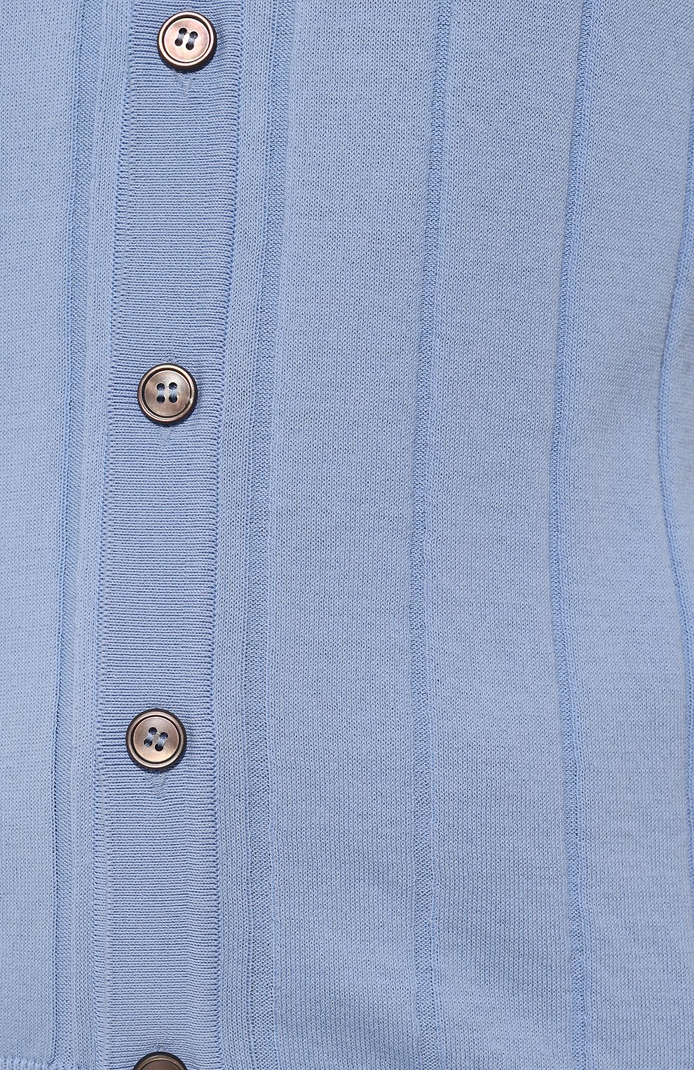 Хлопковая рубашка GRAN SASSO голубого цвета по цене 35300 руб., арт. 57143/20634, фото 5 Хлопковая рубашка GRAN SASSO, арт. 57143/20634, фото 5