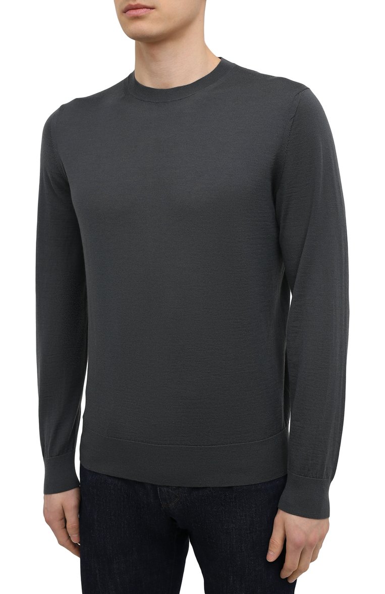 Шерстяной джемпер ZEGNA, арт. UWM05/110, фото 3