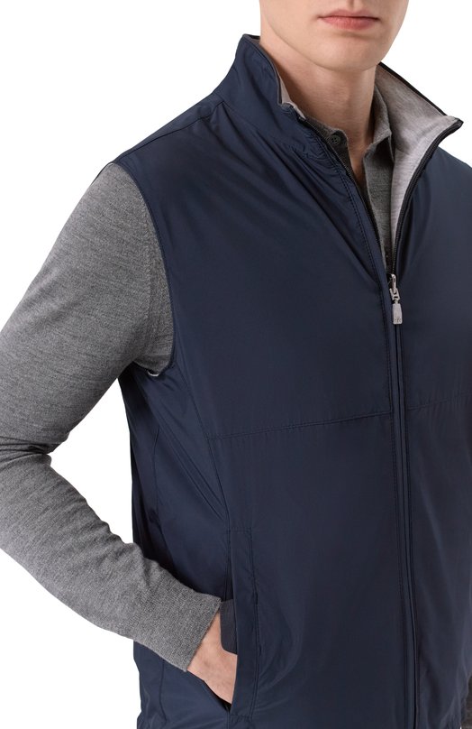 Двусторонний жилет Corneliani 27C5X2/2720120 Синий  27C5X2/2720120 Фото 5