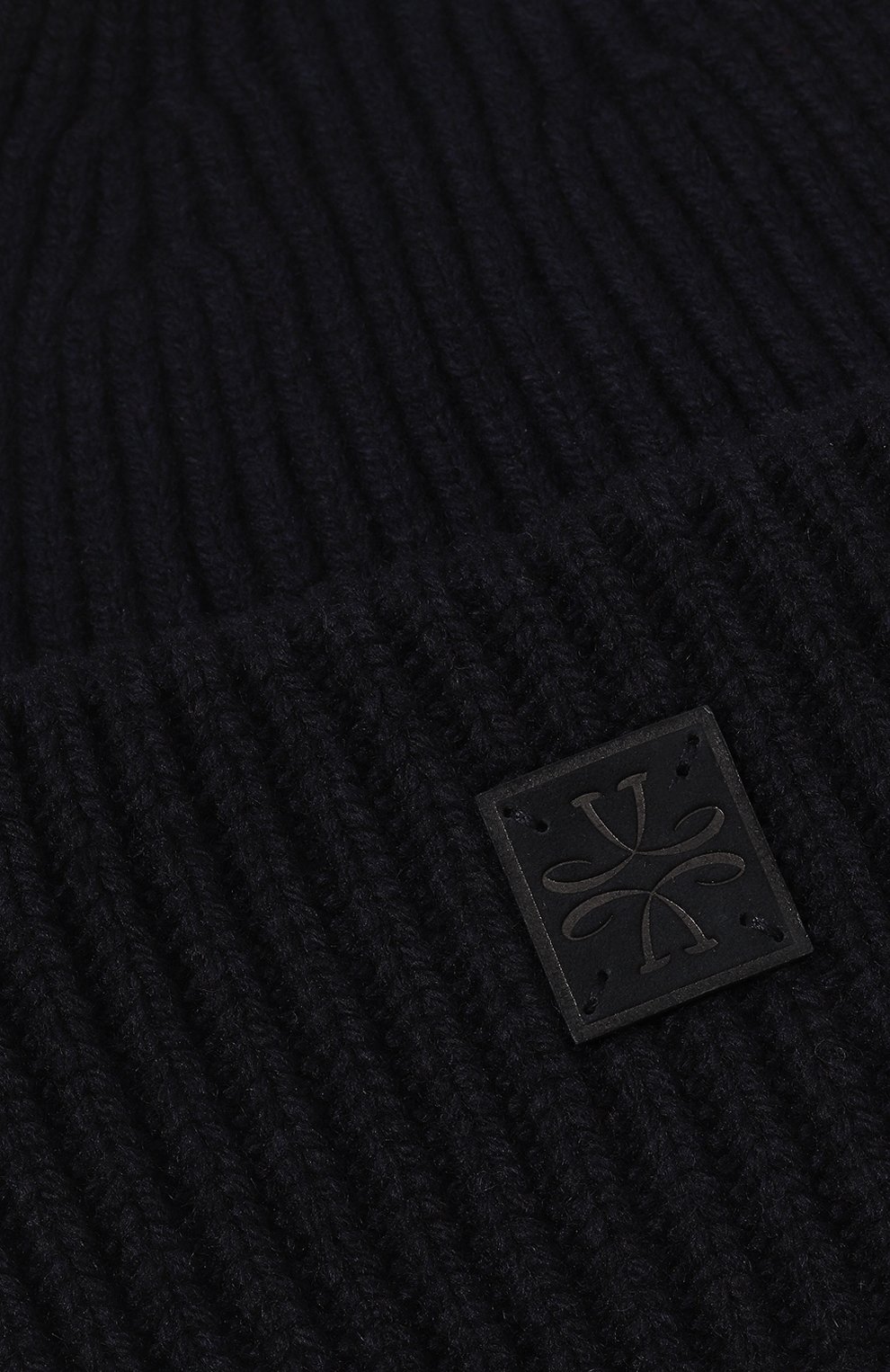 Шерстяная шапка JACOB COHEN темно-синего цвета по цене 21800 руб., арт. U S A05 10 X 1558, фото 3 Шерстяная шапка JACOB COHEN, арт. U S A05 10 X 1558, фото 3