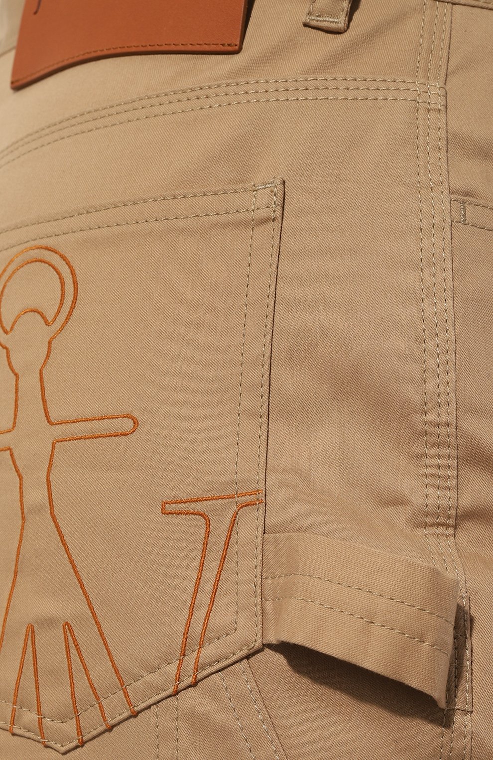 Хлопковые брюки JW ANDERSON, арт. TR0228PG0947 132, фото 5