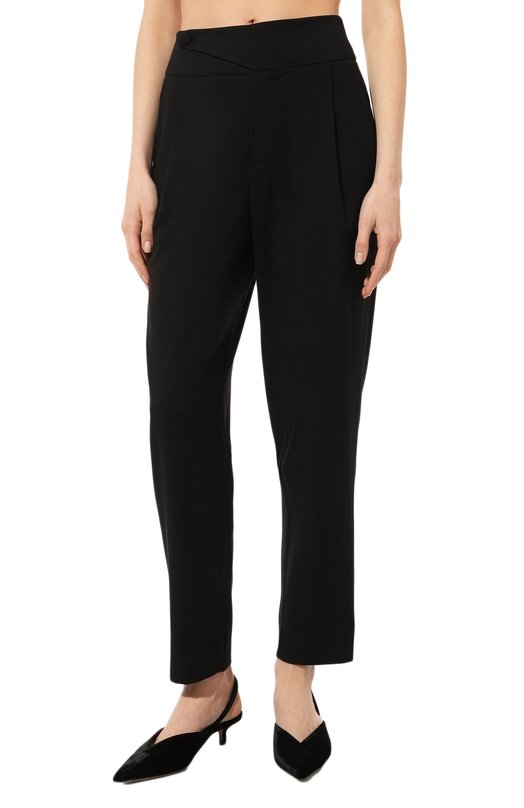 Брюки из вискозы и шерсти Borne Bourgeois SW-PN-BO-4001 Чёрный  SW-PN-BO-4001 Фото 3