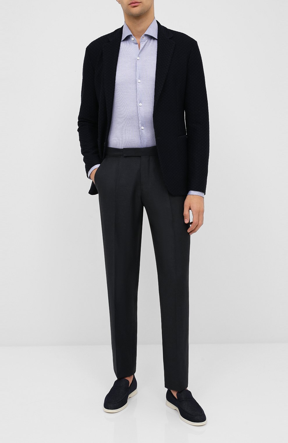 Текстильные лоферы LORO PIANA, арт. FAL3916, фото 2