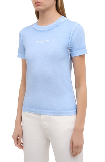 Хлопковая футболка STELLA MCCARTNEY, арт. 602907/S0W56, фото 3