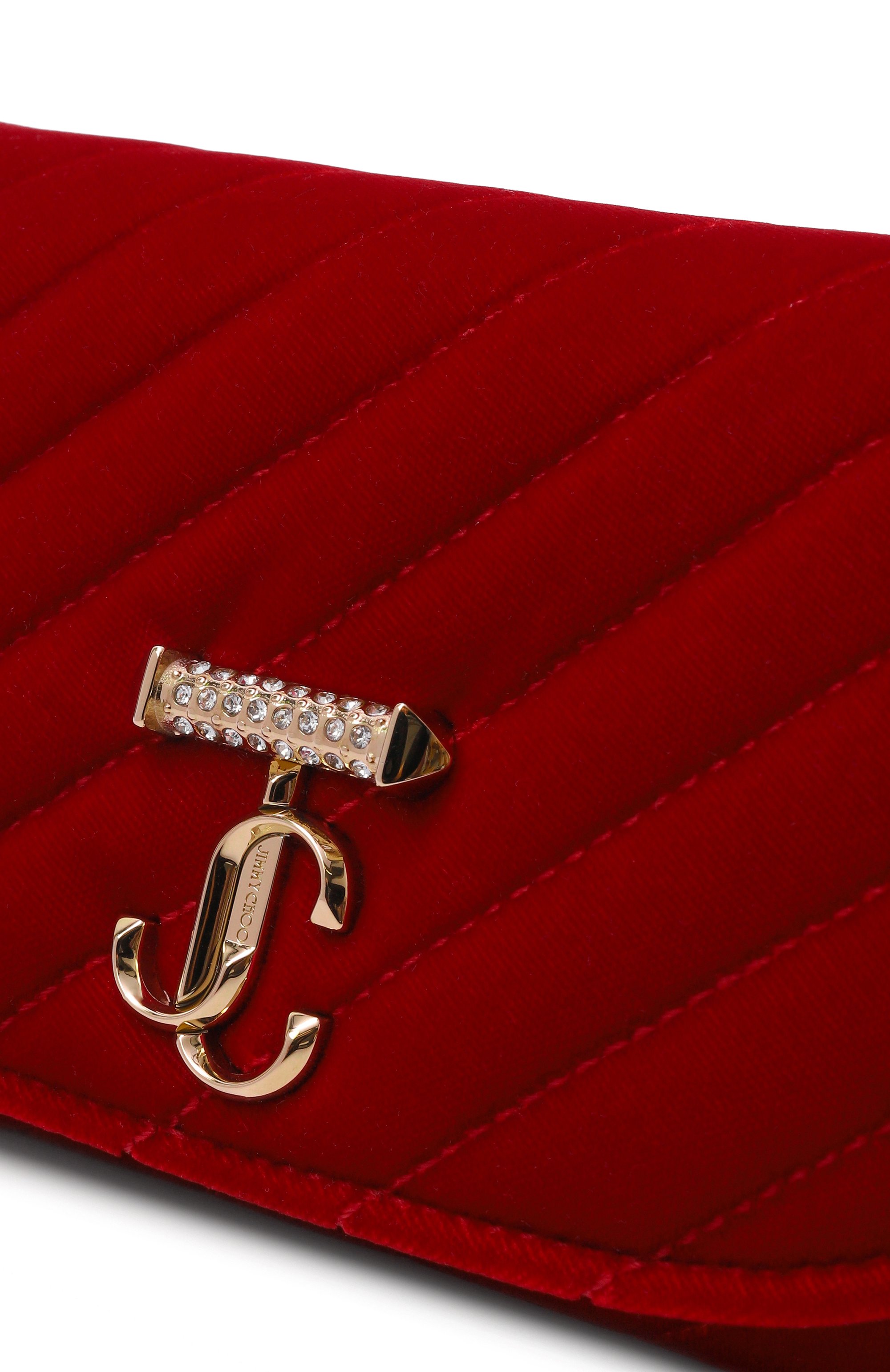 Клатч curve JIMMY CHOO, арт. AVNCURVEWALLCHNAJN, фото 3