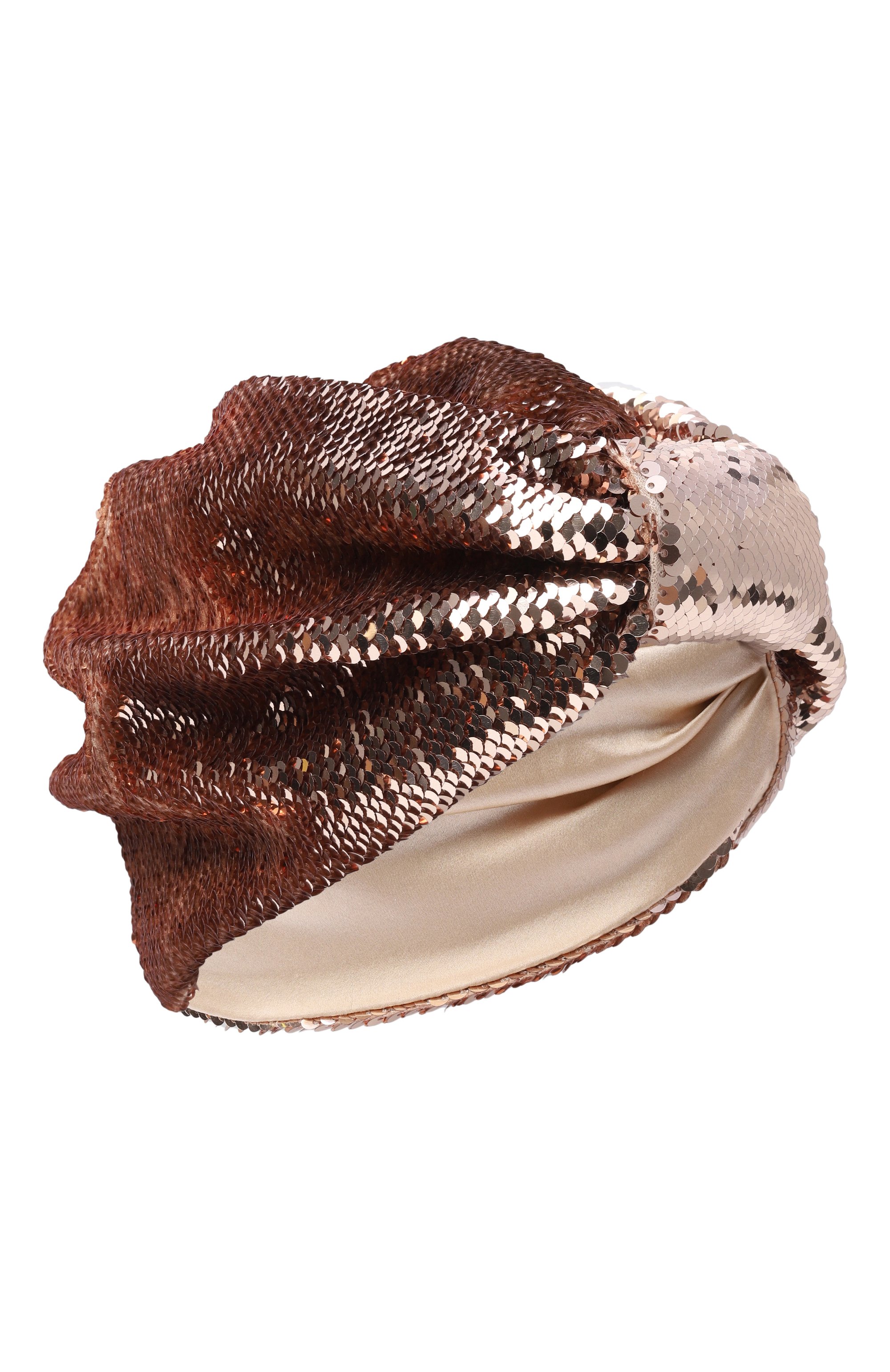 Тюрбан с отделкой пайетками PANFIL, арт. GLD-TUR-00, фото 1