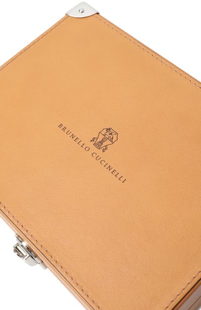 Кожаный футляр для часов BRUNELLO CUCINELLI, арт. MWTGU380, фото 3