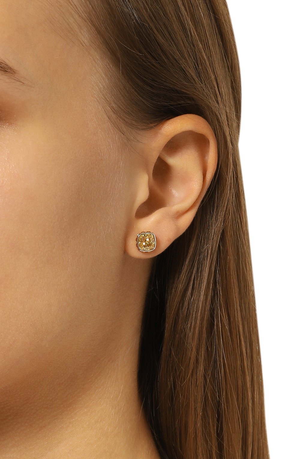 Серьги birthstone SWAROVSKI желтого цвета по цене 14900 руб., арт. 5660802, фото 2 Серьги birthstone SWAROVSKI, арт. 5660802, фото 2