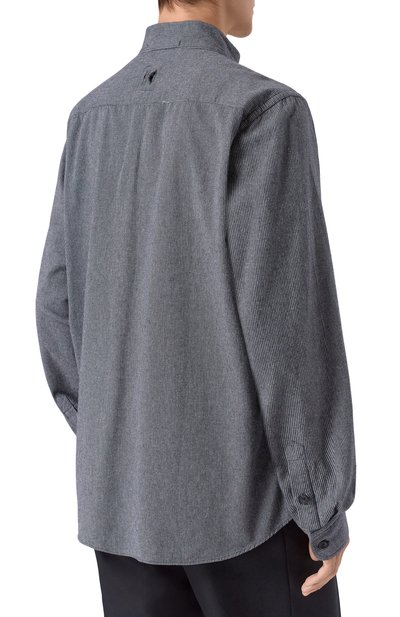 Хлопковая рубашка HANNES ROETHER, арт. MIL29SKE.3058, фото 4