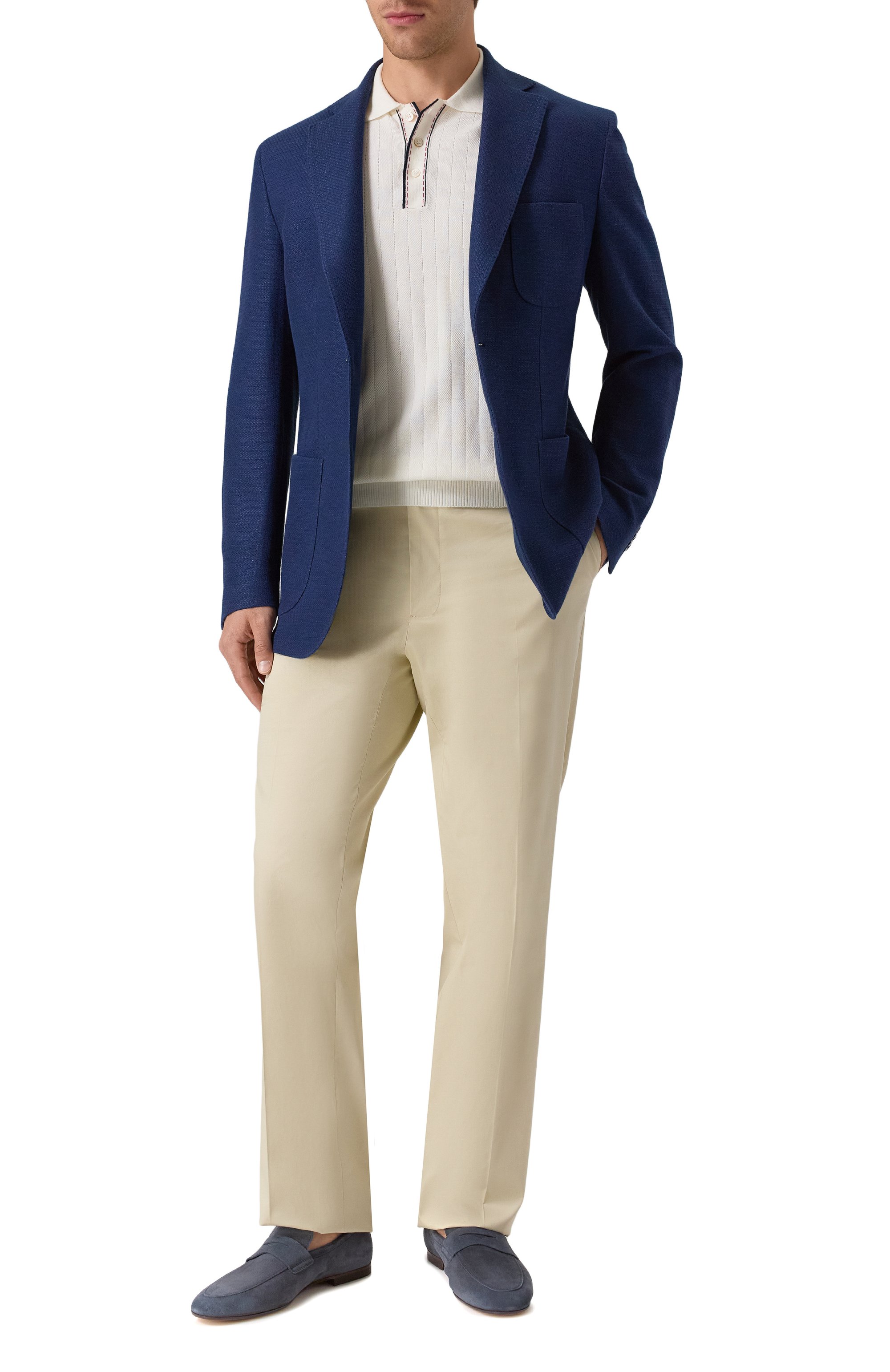 Пиджак из хлопка и льна MVST, арт. 9111, фото 3