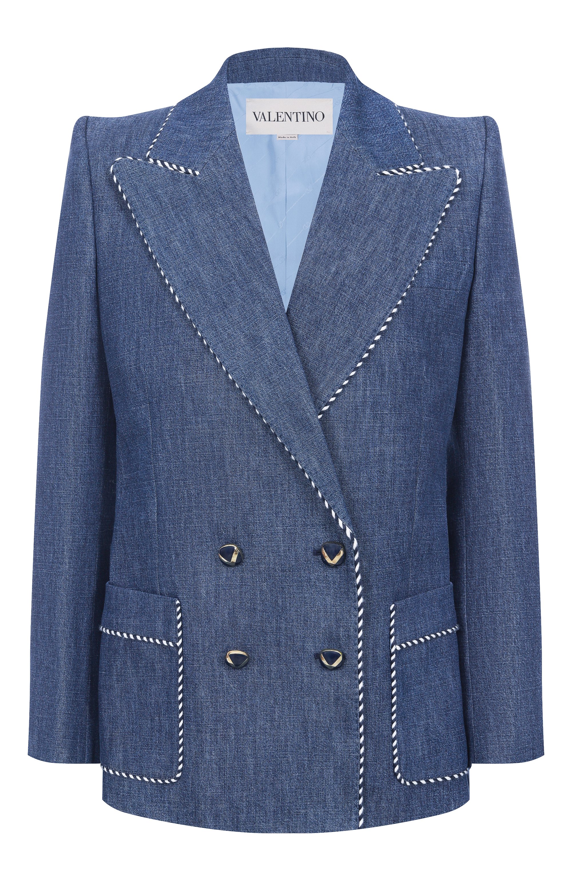 Джинсовый жакет VALENTINO, арт. 7B3DC4629AG, фото 1