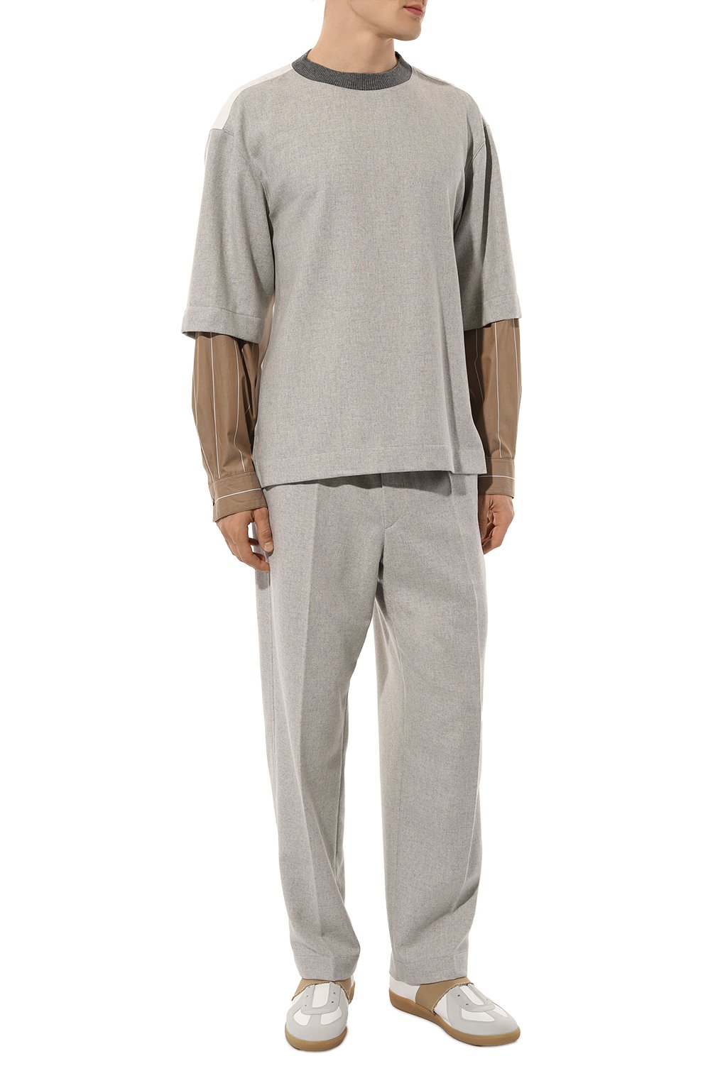 Брюки из шерсти и кашемира DRIES VAN NOTEN, арт. 242-020905-9261, фото 2