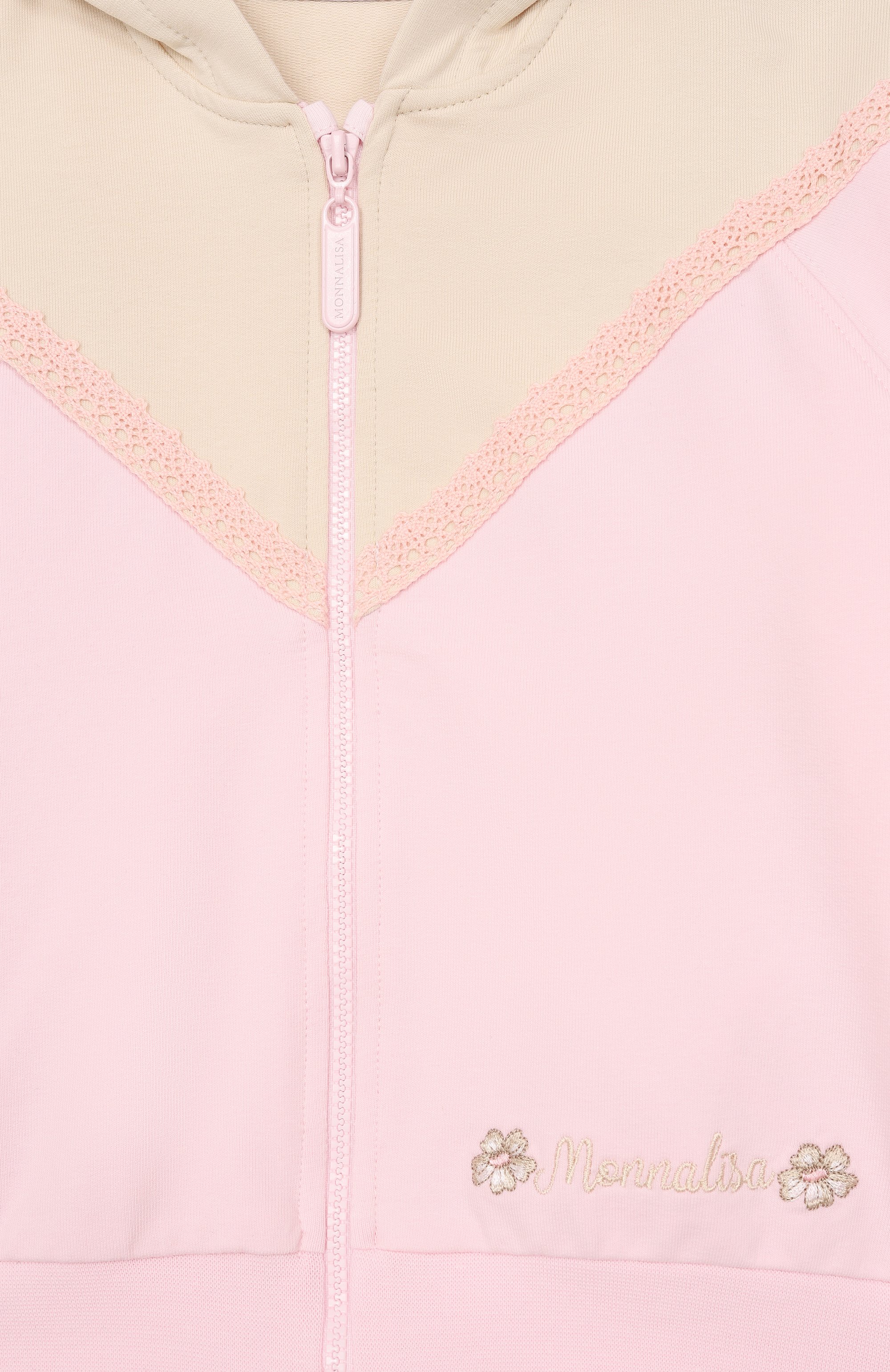 Хлопковая толстовка MONNALISA, арт. 39G802, фото 3