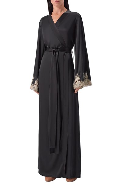 Шелковый халат I.D. SARRIERI, арт. L4676, фото 3