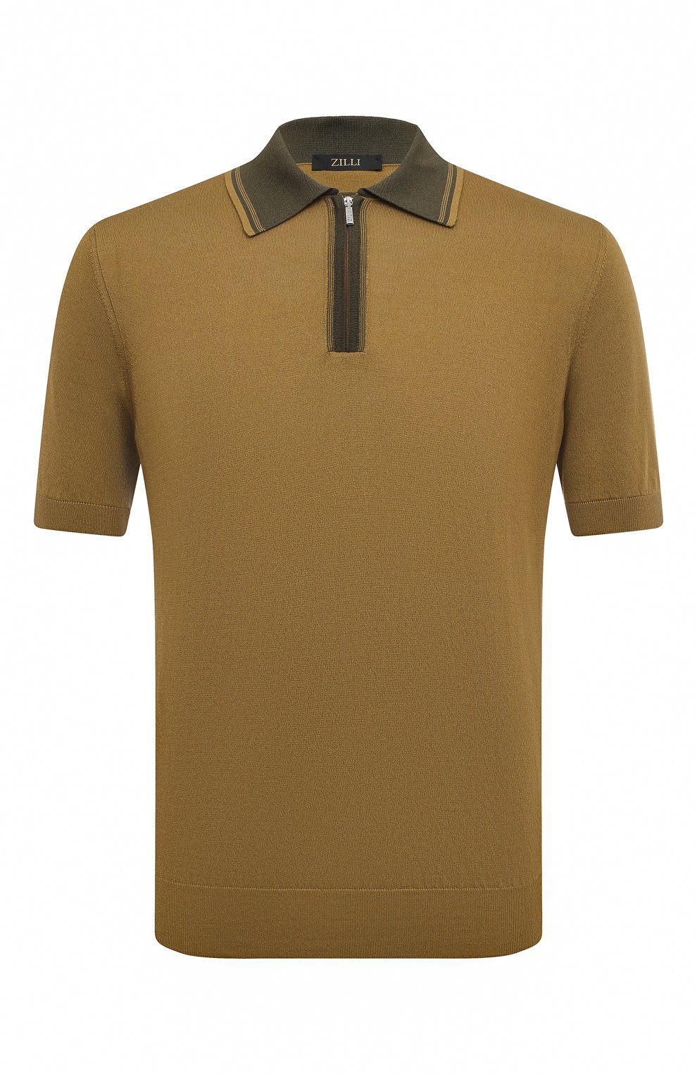 Поло из хлопка и шелка ZILLI, арт. KZP002M0142VUC000M, фото 1