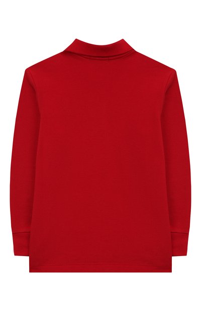 Хлопковое поло с длинными рукавами POLO RALPH LAUREN, арт. 322713073, фото 2