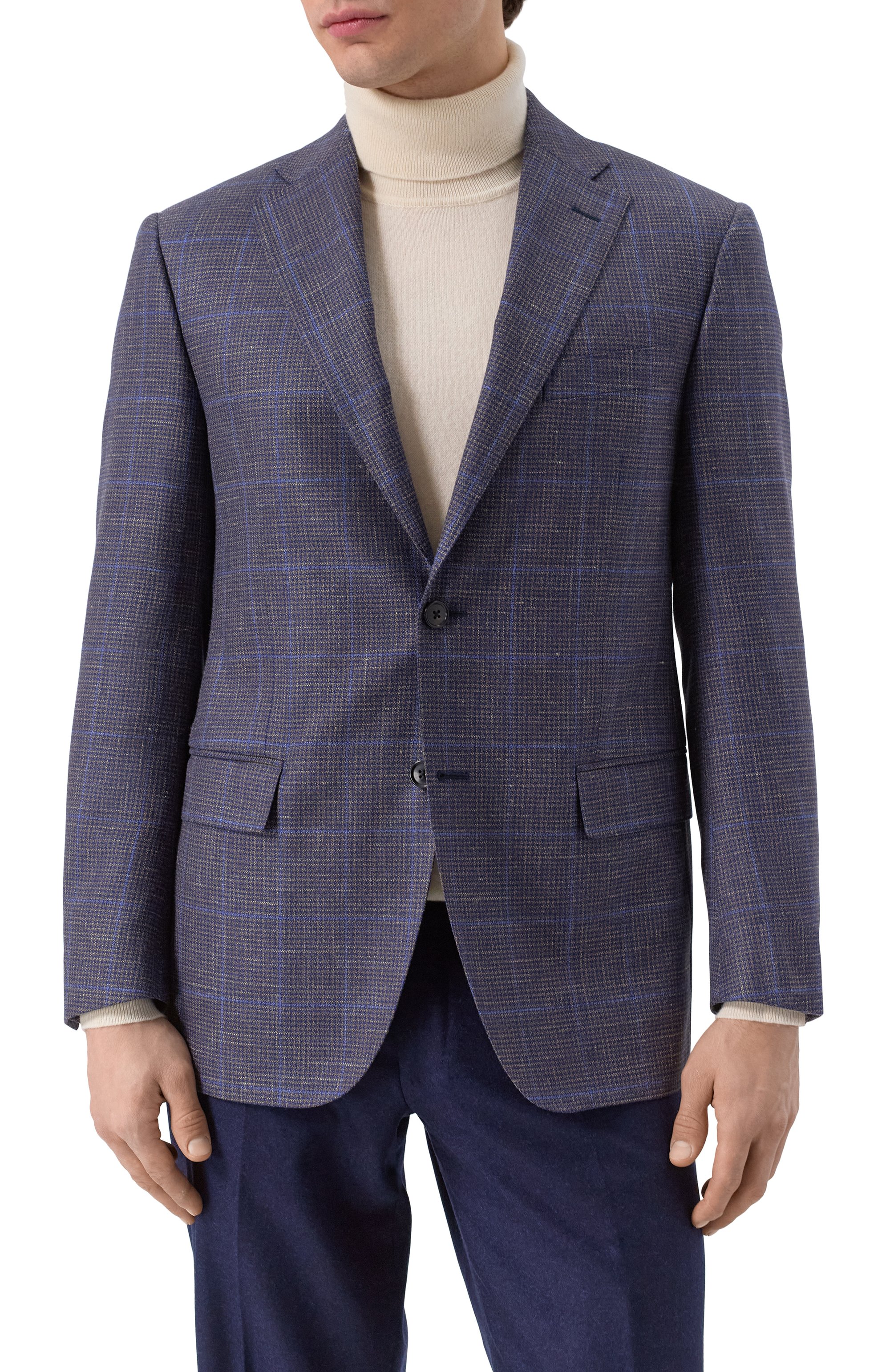 Пиджак из шерсти и шелка CORNELIANI, арт. 25X008-2516217, фото 4