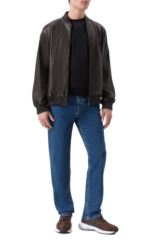 Джемпер из кашемира и шерсти Stefano Ricci W505506G10/W26150 Чёрный  W505506G10/W26150 Фото 2