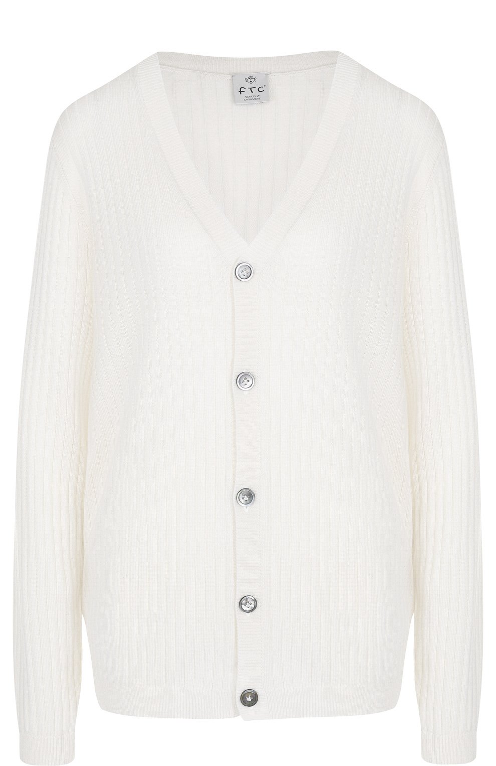Однотонный кашемировый кардиган на пуговицах FTC, арт. 707-1120, фото 1