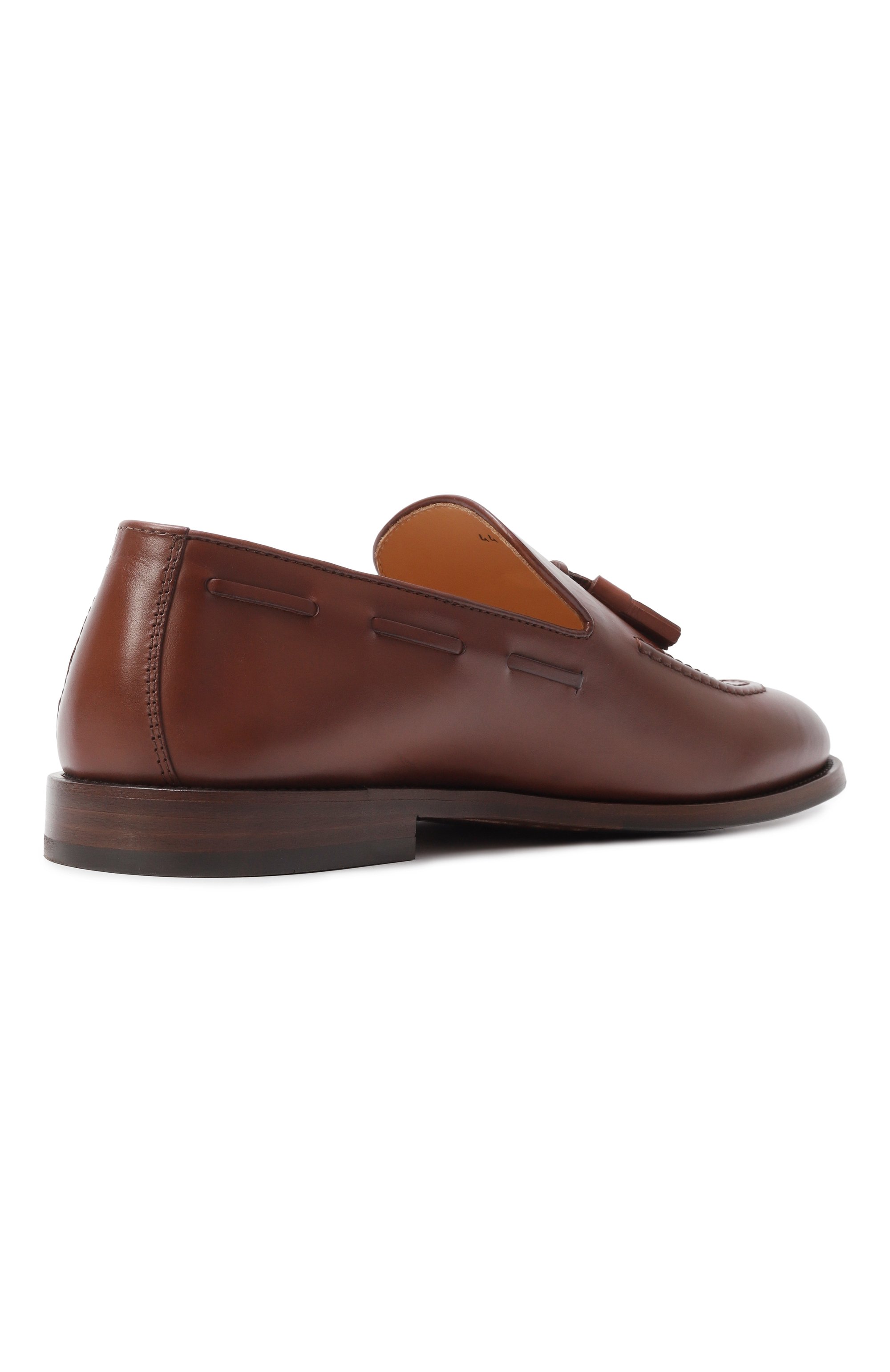 Кожаные лоферы BRUNELLO CUCINELLI, арт. MZUDIPB703, фото 5