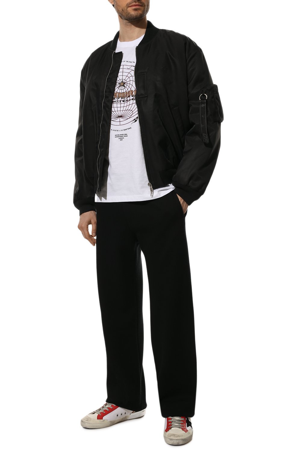 Комбинированные кеды superstar GOLDEN GOOSE DELUXE BRAND, арт. GMF00108.F002556, фото 2