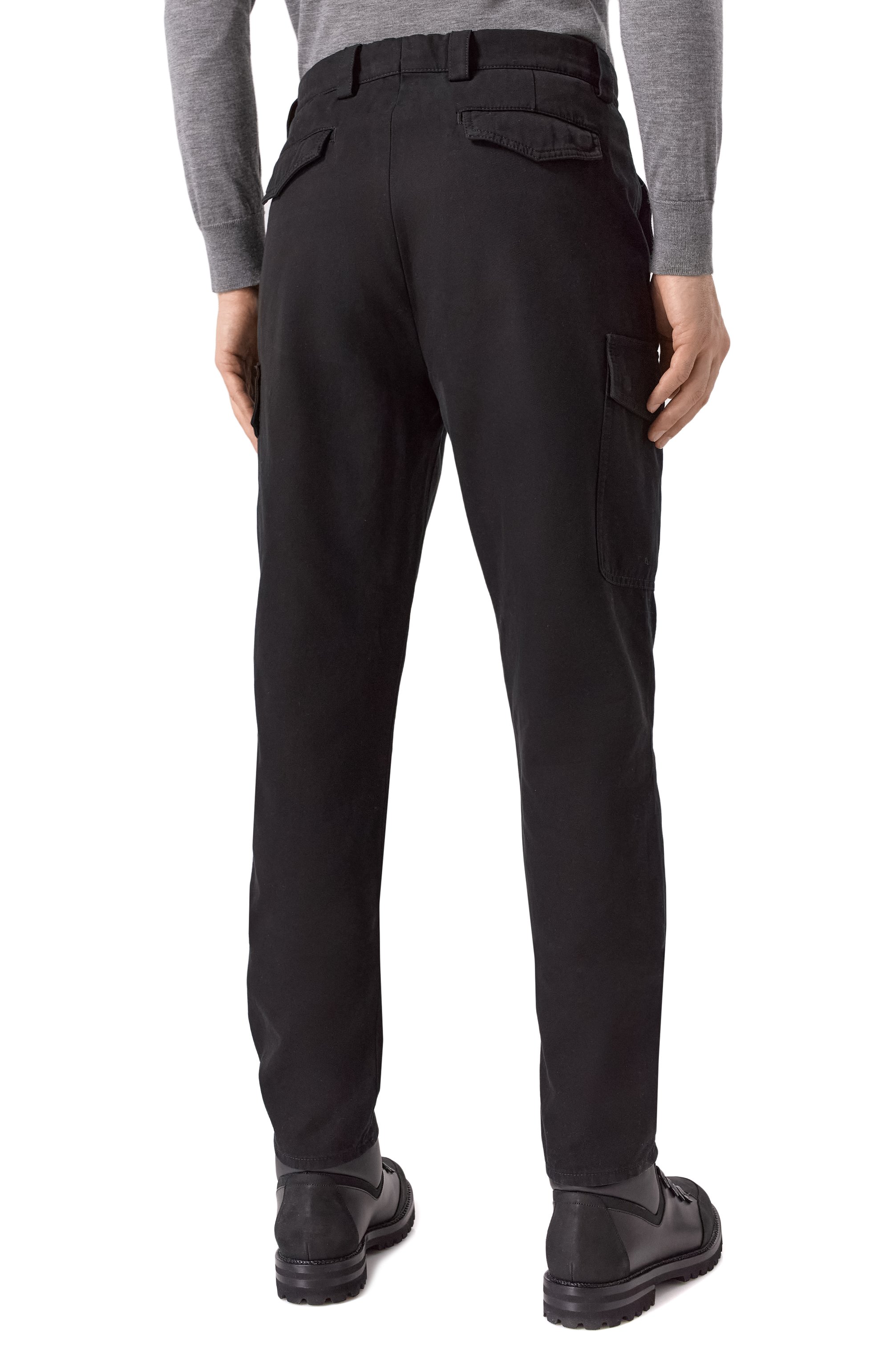 Хлопковые брюки-карго BRUNELLO CUCINELLI, арт. M252DE1890, фото 4