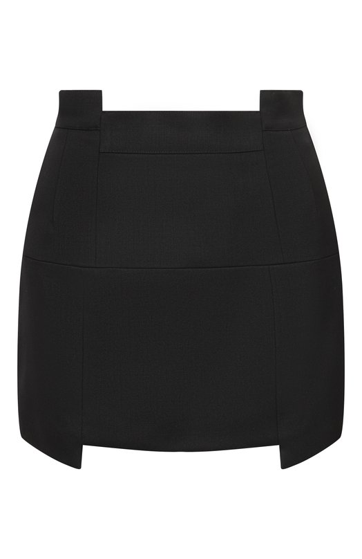 Шерстяная юбка VETEMENTS WE76TK359B/25025 W00L Чёрный WE76TK359B/25025 W00L