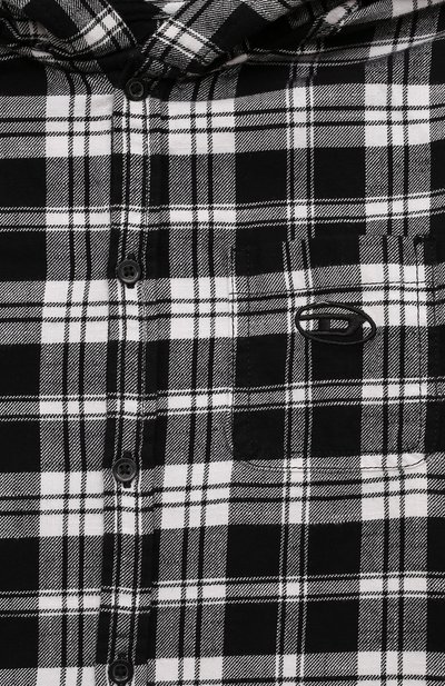 Хлопковая рубашка DIESEL, арт. J02035/0SHAW, фото 3