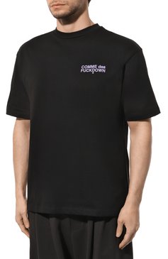 Хлопковая футболка COMME DES FUCKDOWN, арт. CFABM00070, фото 3