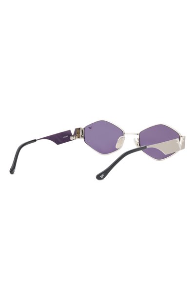 Солнцезащитные очки VINTAGE FRAMES, арт. CYPHER 2 24KT WHITE G0LD/BLACK, фото 3