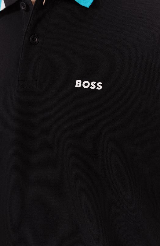Хлопковое поло BOSS Green 5