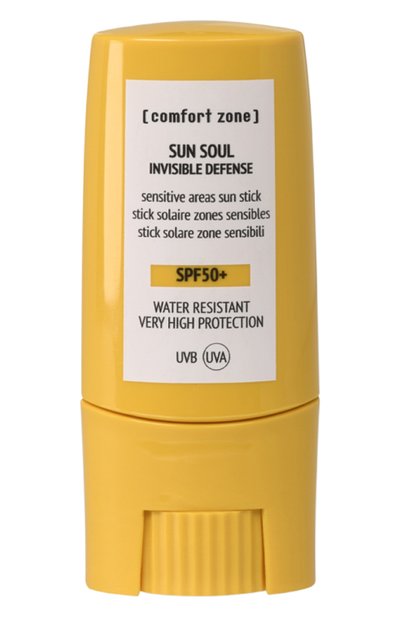 Женское солнцезащитный стик для лица spf50+ sun soul (9g) COMFORT ZONE, арт. 12655