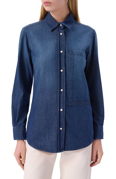 Джинсовая рубашка LORENA ANTONIAZZI, арт. P2552CA06A/9955, фото 3