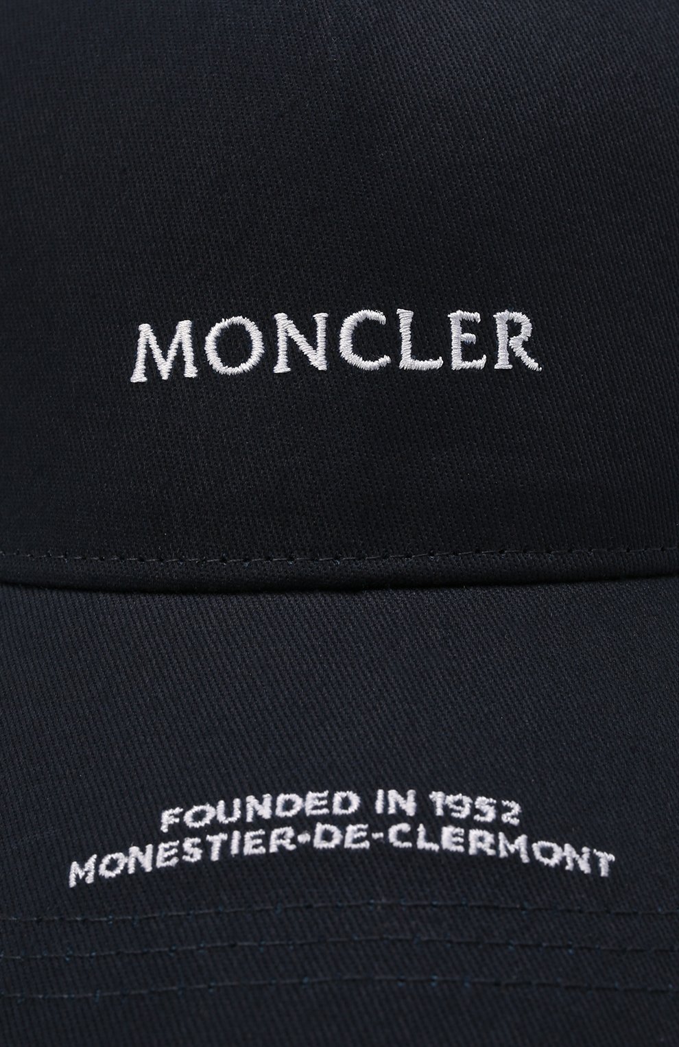 Хлопковая бейсболка MONCLER, арт. H1-091-3B000-25-04863, фото 4