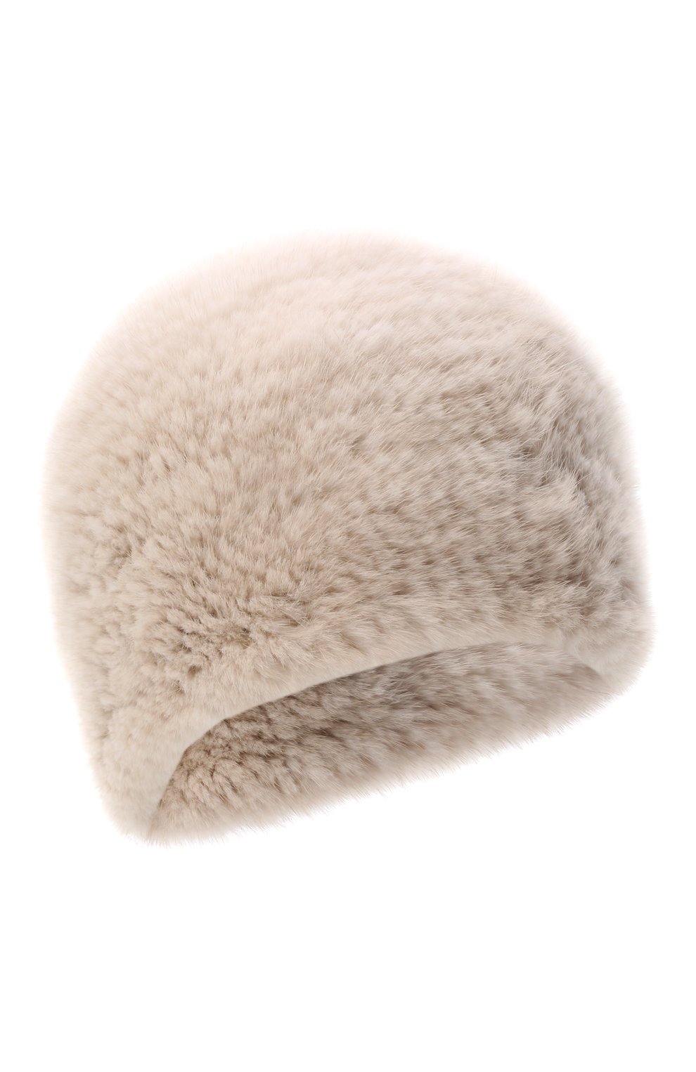 Берет из меха норки VICTORIA KUSENKOVA серого цвета по цене 51040 руб., арт. 012050024068, фото 1 Берет из меха норки VICTORIA KUSENKOVA, арт. 012050024068, фото 1