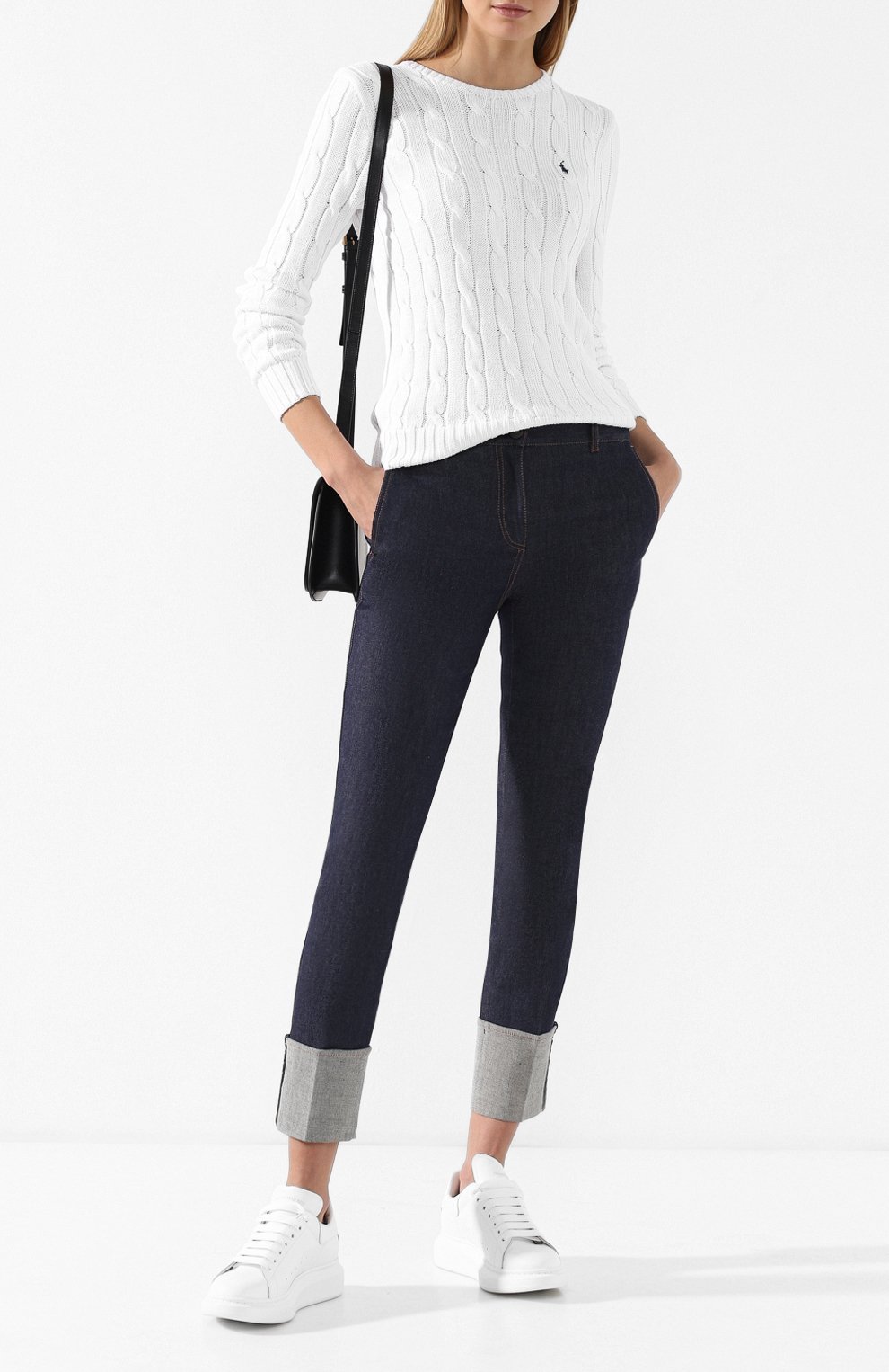 Хлопковый пуловер POLO RALPH LAUREN, арт. 211580009/0S098C09, фото 2